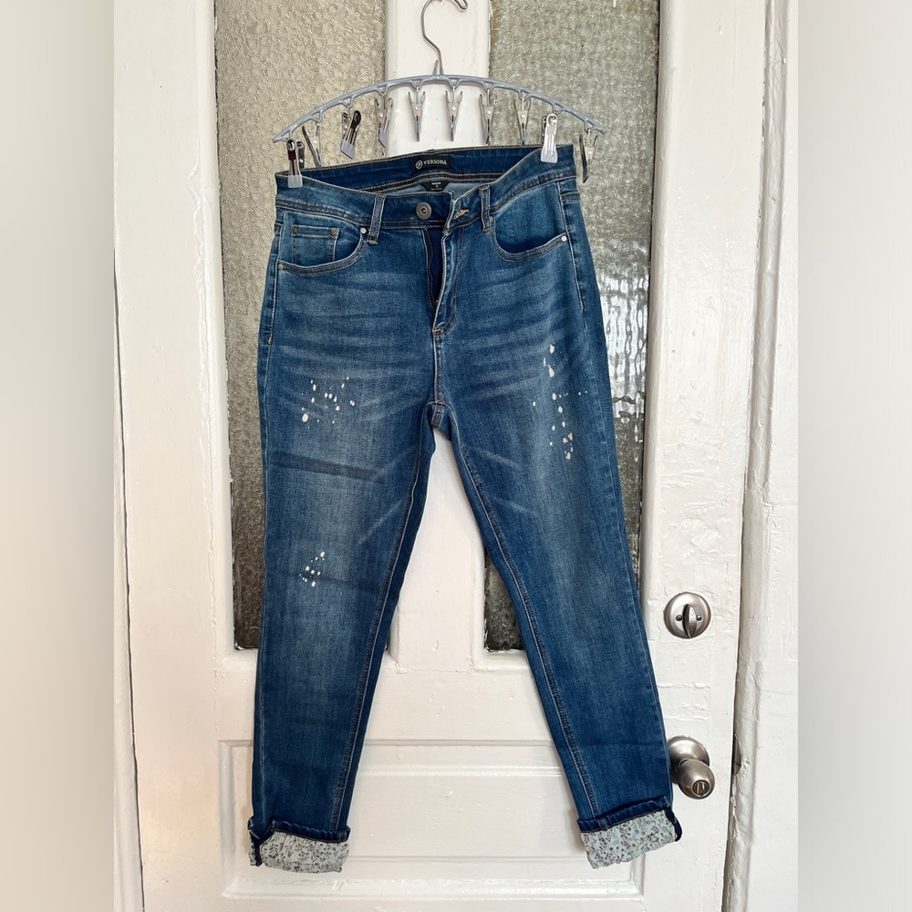 Versona Paint Splatter Jeans